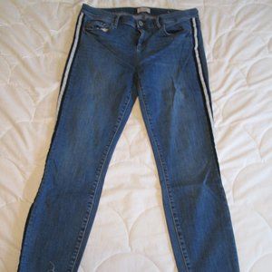 Loft Side Stripe Skinny Jeans